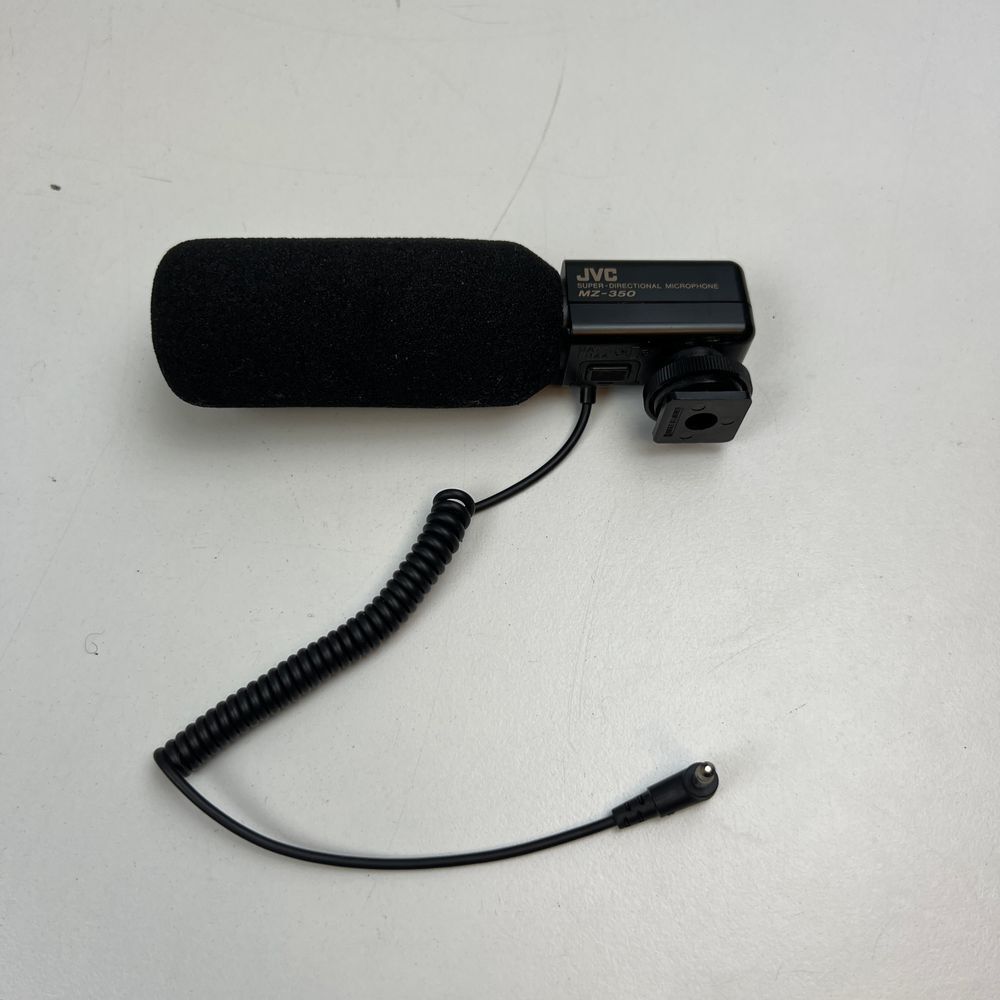 JVC MZ-350 Super-Directional Microphone Camera Mount Interview Recording
